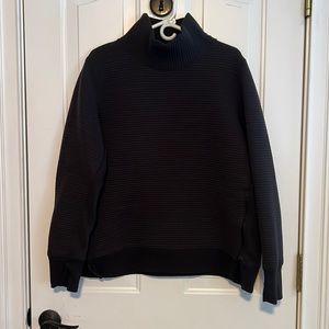 Turtleneck sweatshirt